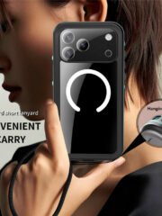 REDPEPPER Dot+ Series For iPhone 17 Pro Max Case Compatible with MagSafe IP68 Waterproof Clear Back Phone Cover by The Case Factory