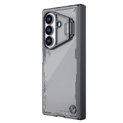 NILLKIN Iceblade CamProp For Samsung Galaxy Z Fold7 Case Lens Frame Kickstand PC-TPU Phone Cover As Shown Samsung Galaxy Z Fold7 by The Case Factory