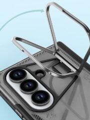 NILLKIN Iceblade CamProp For Samsung Galaxy Z Fold7 Case Lens Frame Kickstand PC-TPU Phone Cover by The Case Factory
