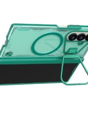 NILLKIN Iceblade CamProp For Samsung Galaxy Z Fold7 Case Compatible with MagSafe Lens Frame Kickstand PC-TPU Phone Cover by The Case Factory