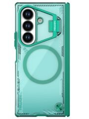 NILLKIN Iceblade CamProp For Samsung Galaxy Z Fold7 Case Compatible with MagSafe Lens Frame Kickstand PC-TPU Phone Cover by The Case Factory