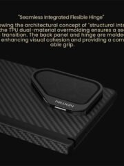 NILLKIN For Samsung Galaxy Z Fold7 Case TPU - Aramid Fiber Lens Cover Kickstand Phone Cover | Compatible with MagSafe by The Case Factory