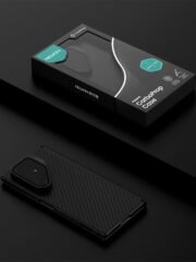 NILLKIN For Samsung Galaxy Z Fold7 Case TPU - Aramid Fiber Lens Cover Kickstand Phone Cover | Compatible with MagSafe by The Case Factory