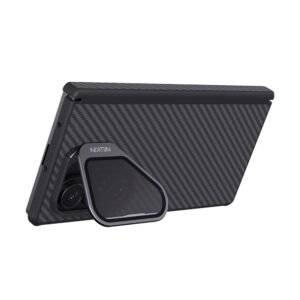 NILLKIN For Samsung Galaxy Z Fold7 Case TPU - Aramid Fiber Lens Cover Kickstand Phone Cover | Compatible with MagSafe by The Case Factory