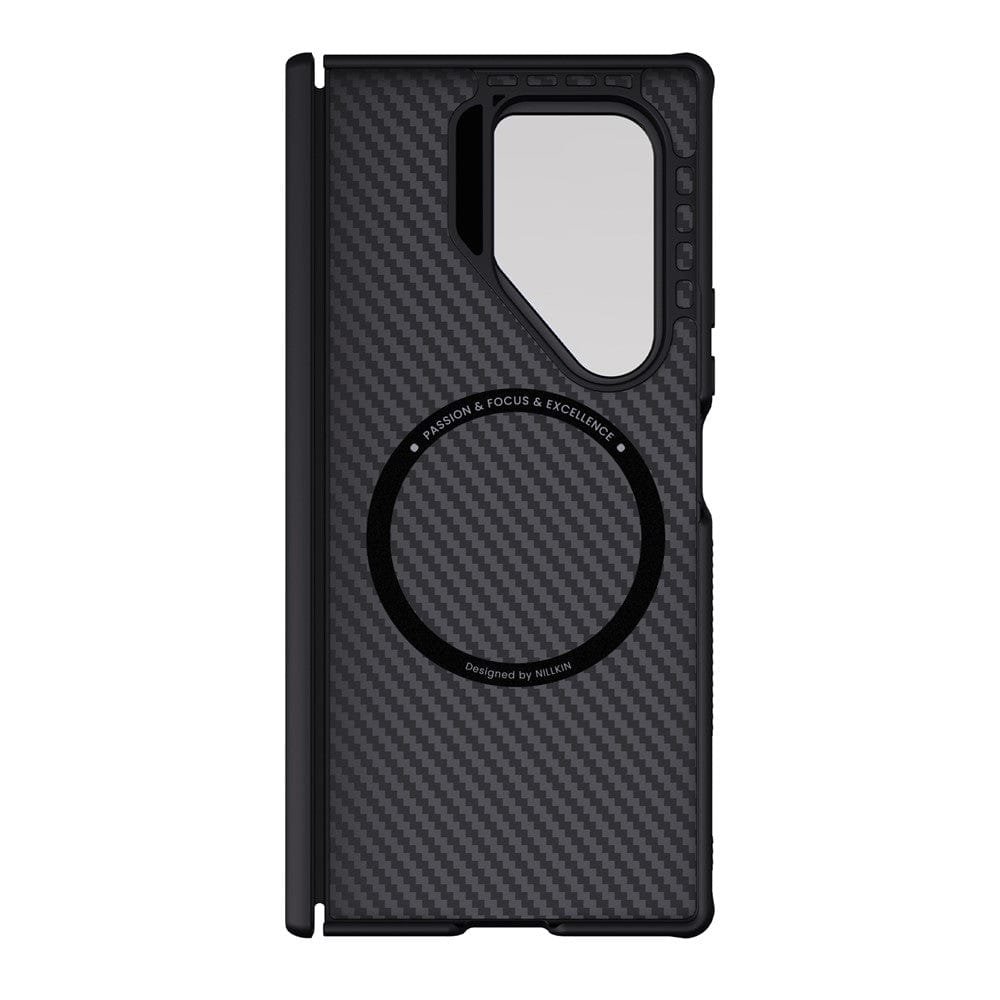 NILLKIN For Samsung Galaxy Z Fold7 Case TPU - Aramid Fiber Lens Cover Kickstand Phone Cover | Compatible with MagSafe by The Case Factory