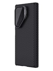 NILLKIN For Samsung Galaxy Z Fold7 Case TPU - Aramid Fiber Lens Cover Kickstand Phone Cover | Compatible with MagSafe by The Case Factory