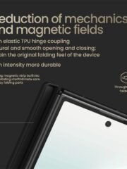 NILLKIN For Samsung Galaxy Z Fold7 Case TPU - Aramid Fiber Lens Cover Kickstand Phone Cover | Compatible with MagSafe by The Case Factory