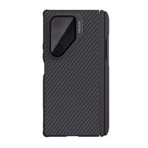 NILLKIN CarboProp For Samsung Galaxy Z Fold7 Magnetic Case Clear Black Lens Lid Aramid Fiber Phone Cover with Stylus Pen As Shown Samsung Galaxy Z Fold7 by The Case Factory