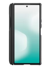 NILLKIN CarboProp For Samsung Galaxy Z Fold7 Magnetic Case Clear Black Lens Lid Aramid Fiber Phone Cover with Stylus Pen by The Case Factory