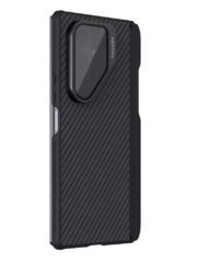 NILLKIN CarboProp For Samsung Galaxy Z Fold7 Magnetic Case Clear Black Lens Lid Aramid Fiber Phone Cover with Stylus Pen by The Case Factory