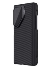 NILLKIN CarboProp For Samsung Galaxy Z Fold7 Magnetic Case Clear Black Lens Lid Aramid Fiber Phone Cover with Stylus Pen by The Case Factory