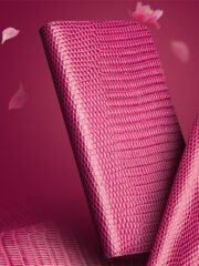 QIALINO For iPhone 17 Pro Wallet Case Crocodile Texture Genuine Cow Leather Anti-Drop Phone Cover by The Case Factory