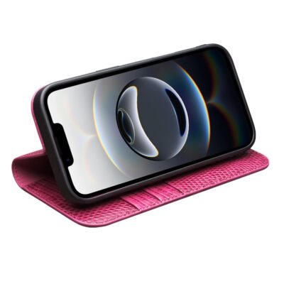 QIALINO For iPhone Air Wallet Case Crocodile Texture Genuine Cow Leather Anti-Drop Phone Cover by The Case Factory