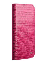 QIALINO For iPhone 17 Wallet Case Crocodile Texture Genuine Cow Leather Anti-Drop Phone Cover by The Case Factory