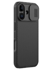 NILLKIN Camshield Pro Series for iPhone 17 Case Slide Camera Lid Phone Cover Black iPhone 17 by The Case Factory