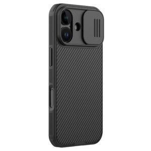 NILLKIN Camshield Pro Series for iPhone 17 Case Slide Camera Lid Phone Cover Black iPhone 17 by The Case Factory