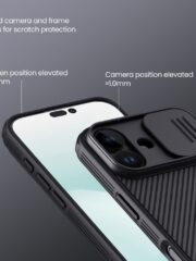 NILLKIN Camshield Pro Series for iPhone 17 Case Slide Camera Lid Phone Cover by The Case Factory