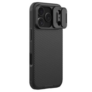 NILLKIN Camshield Pro Series for iPhone 17 Pro Case Slide Camera Lid Phone Cover Black iPhone 17 Pro by The Case Factory