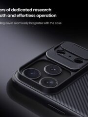 NILLKIN Camshield Pro Series for iPhone 17 Pro Case Slide Camera Lid Phone Cover by The Case Factory