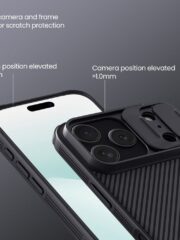NILLKIN Camshield Pro Series for iPhone 17 Pro Case Slide Camera Lid Phone Cover by The Case Factory
