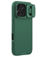 NILLKIN Camshield Pro Series for iPhone 17 Pro Case Slide Camera Lid Phone Cover Green iPhone 17 Pro by The Case Factory