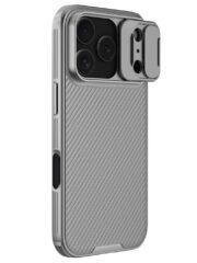 NILLKIN Camshield Pro Series for iPhone 17 Pro Case Slide Camera Lid Phone Cover Grey iPhone 17 Pro by The Case Factory