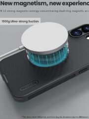 NILLKIN Frosted Shield Pro for iPhone 17 Case Protective Phone Cover | Compatible with MagSafe by The Case Factory