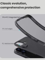 NILLKIN Frosted Shield Pro for iPhone 17 Case Protective Phone Cover | Compatible with MagSafe by The Case Factory