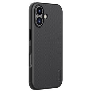 NILLKIN Frosted Shield Pro For iPhone 17 Case Matte Phone Cover Black iPhone 17 by The Case Factory