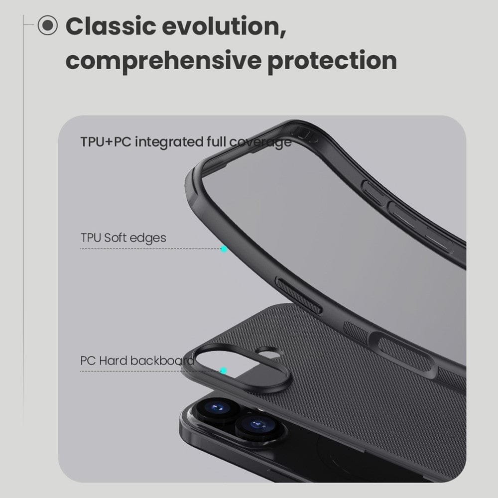 NILLKIN Frosted Shield Pro For iPhone 17 Case Matte Phone Cover by The Case Factory