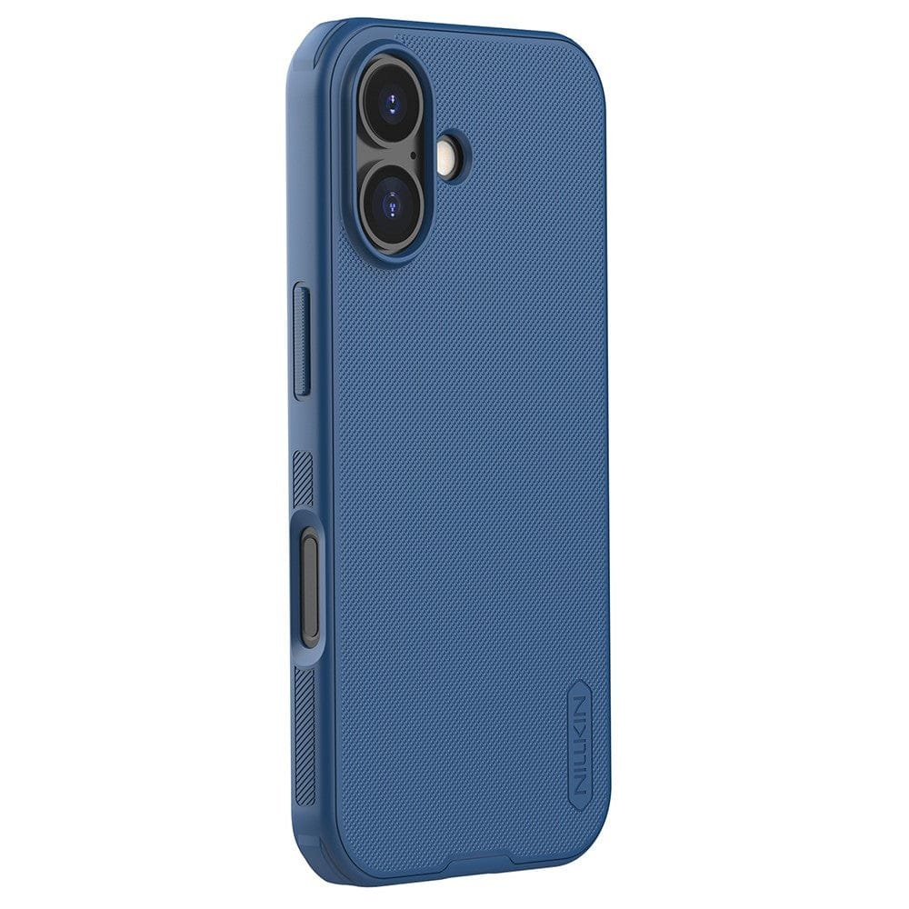 NILLKIN Frosted Shield Pro For iPhone 17 Case Matte Phone Cover Blue iPhone 17 by The Case Factory