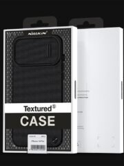 NILLKIN for iPhone 14 Pro Texture Pro Anti-scratch Phone Case Cover with Camera Slide Protector Support Magnetic Wireless Charging by The Case Factory