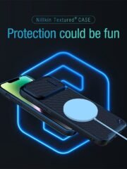 NILLKIN for iPhone 14 / iPhone 13 Texture Pro Magnetic Case Anti-drop Cover with Camera Slider by The Case Factory