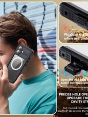 REDPEPPER For iPhone 17 IP68 Waterproof Case Clear Back Phone Cover Compatible with MagSafe by The Case Factory