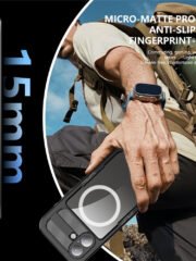 REDPEPPER For iPhone 17 IP68 Waterproof Case Clear Back Phone Cover Compatible with MagSafe by The Case Factory