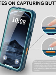 REDPEPPER For iPhone 17 Pro IP68 Waterproof Case Clear Back Phone Cover Compatible with MagSafe by The Case Factory