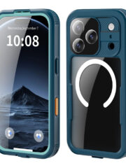 REDPEPPER For iPhone 17 Pro IP68 Waterproof Case Clear Back Phone Cover Compatible with MagSafe by The Case Factory