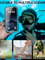 REDPEPPER For iPhone 17 Pro IP68 Waterproof Case Clear Back Phone Cover Compatible with MagSafe by The Case Factory
