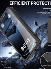 REDPEPPER For iPhone 17 Pro Max IP68 Waterproof Case Clear Back Phone Cover Compatible with MagSafe by The Case Factory