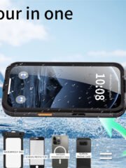 REDPEPPER For iPhone 17 Pro Max IP68 Waterproof Case Clear Back Phone Cover Compatible with MagSafe by The Case Factory