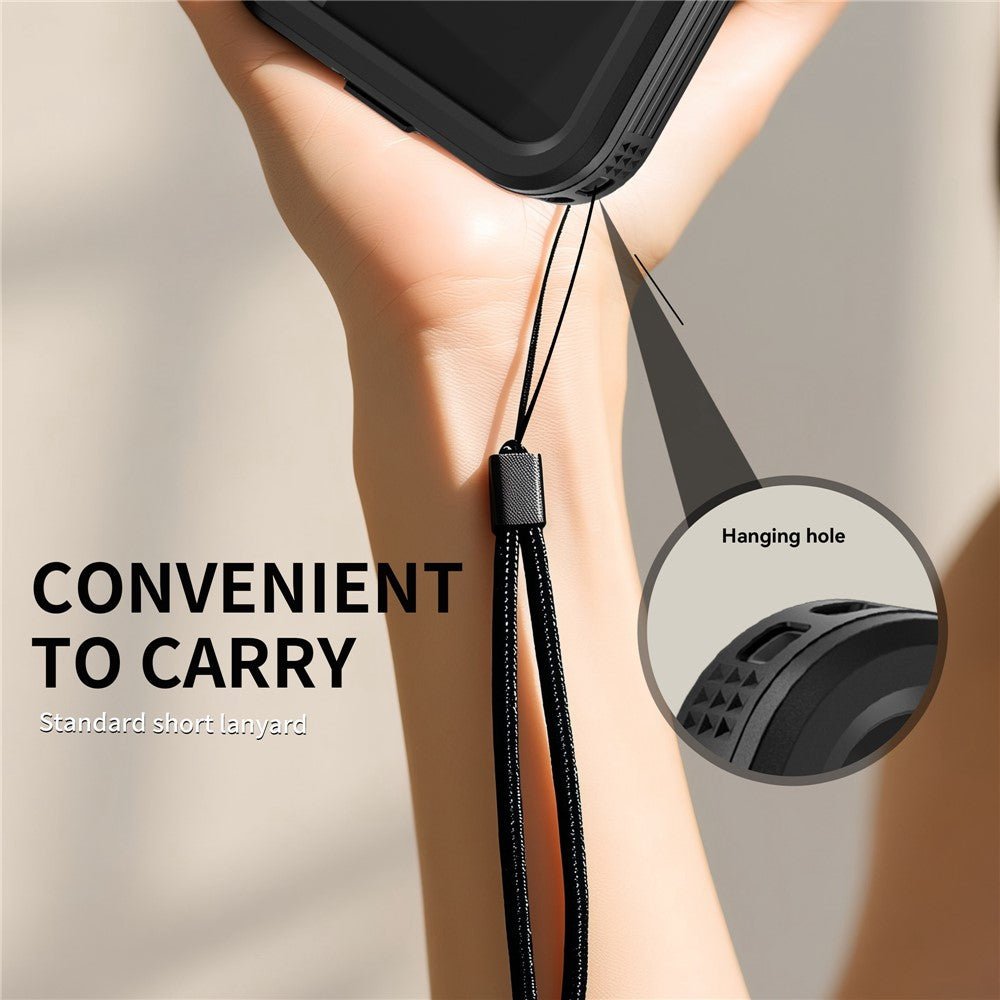 REDPEPPER For iPhone 17 Pro Max IP68 Waterproof Case Clear Back Phone Cover Compatible with MagSafe by The Case Factory