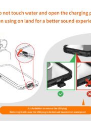 REDPEPPER For iPhone 17 Pro Max IP68 Waterproof Case Clear Back Phone Cover Compatible with MagSafe by The Case Factory