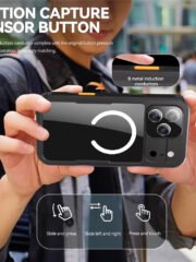 REDPEPPER For iPhone 17 Pro Max IP68 Waterproof Case Clear Back Phone Cover Compatible with MagSafe by The Case Factory