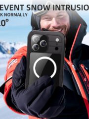 REDPEPPER For iPhone 17 Pro Max IP68 Waterproof Case Clear Back Phone Cover Compatible with MagSafe by The Case Factory