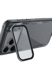 NILLKIN Iceblade CamProp For iPhone 17 Pro Max Case Clear Lens Lid Kickstand Phone Cover by The Case Factory