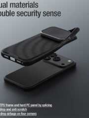 NILLKIN Camshield Prop Series for iPhone 17 Pro Case Clear Black Lens Lid Back Cover by The Case Factory