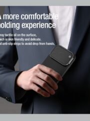 NILLKIN Camshield Prop Series for iPhone 17 Pro Case Clear Black Lens Lid Back Cover by The Case Factory