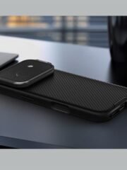 NILLKIN Camshield Prop Series for iPhone 17 Pro Case Clear Black Lens Lid Back Cover by The Case Factory
