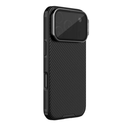 NILLKIN Camshield Prop Series for iPhone 17 Pro Case Clear Black Lens Lid Back Cover by The Case Factory