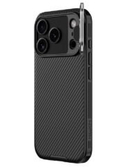 NILLKIN Camshield Prop Series for iPhone 17 Pro Case Clear Black Lens Lid Back Cover by The Case Factory